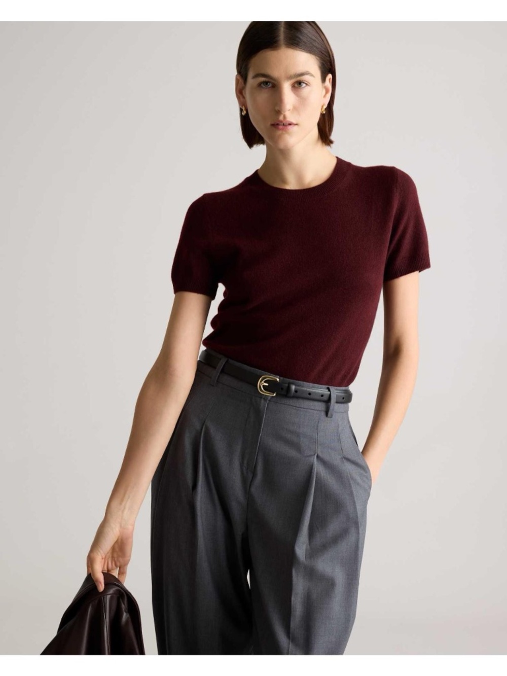 Quince Mongolian Cashmere Tee
